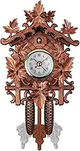 Cuckoo Wall Clock Bird Wood Hanging Decorations for Home Cafe Restaurant Art Vintage Chic Swing Living Room Style 2 Multicolor 2