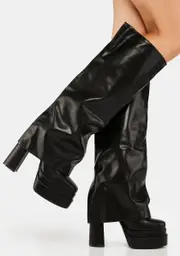 [AZALEA WANG] Invisible Foldover Boots