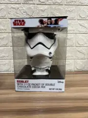 Star Wars Disney Goblet Mug Cup Storm Trooper Tango w/ 1 Chocolate Cocoa Mix