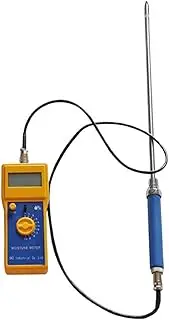 Forage Cereal Straw Hay Moisture Meter With Probe For Hay Bale,Bran, Grass,Alfalfa,Leymus Chinensis,Testing Fibre Instant Reading