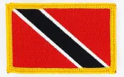 TRINIDAD AND TOBAGO FLAG PATCHES backpack PATCH BADGE IRON ON NEW EMBROIDERED