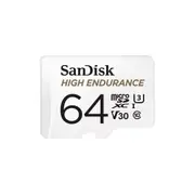 SanDisk High Endurance 64GB Micro SD Card 100MB/S Dash Camera Security 4K Video