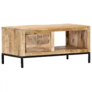 Coffee Table 88x50x42 cm Solid Mango Wood vidaXL