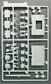 Dragon 1/35 Scale Sexton II 25pdr Tracked - Parts Tree C from Kit No. 6760