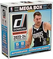 2023-24 Panini Donruss Basketball Trading Cards Mega Box - 10 Packs - 150 Cards per Box