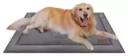 Hoopet Dog Bed Mat Soft Crate Mat with Anti-Slip Bottom Machine Washable Pet Mat
