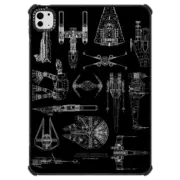 iPad Pro 11-inch (M4) iPad Impact Case Star Wars™ Aircrafts Pattern Tablet Case