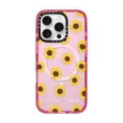 iPhone 16 Pro Impact Case MagSafe Compatible Secret Sunflower