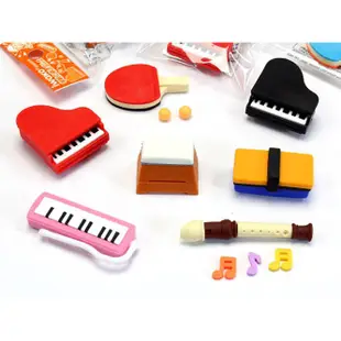 【CHL】IWAKO 青春 回憶 校園 口風琴 直笛 跳箱 桌球 鋼琴 板擦 校園系列 橡皮擦 單個