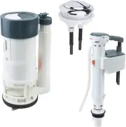Toilet Fill Valve, Dual Flush Valve, Push Button, Toilet Tank Parts , Converter