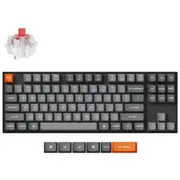 Keychron K8M-H1 K8 Max QMK Fully Assembled (Hot-Swappable) RGB Backlight Super RedWirelessMechanical Keyboard [K8M-H1]