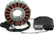 Regulator Stator Coil Gasket Kit Compatible With Yamaha YZF-R1 R1S YZF R1 RN09 2002-2003 5PW-81410-00 5JW-81960-00 Motor Parts