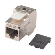 Dynamix FP-C6AUGS-07 Cat6A Side Entry Shielded Keystone Slimline Jack. [FP-C6AUGS-07]