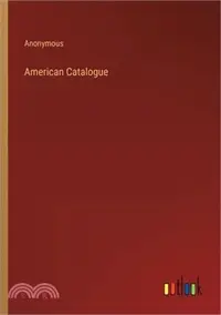 在飛比找三民網路書店優惠-American Catalogue