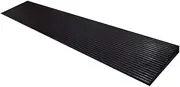 Rubber Threshold Ramps, Load Capacity 3000 lbs., Solid and Eco-Friendly Rubber Threshold Ramp 1 Inch, Wheelchair Threshold Ramp 35.4 Inches Wide, Cuttable (90 x 8 x 0.8 cm)