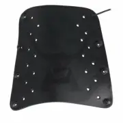 White Feather Lightning Leather Black Armguard