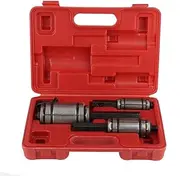 Zohisin muffler exhaust system kit inch muffler 29 0×21 0×8 3pcs tail pipe expander exhaust muffler spreader tool set 21 inch 90 degree bend exhaust pipe muffler exhaust system kit