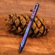 Handmade Titanium Practical Ball Pen Office Signature Pocket Pen EDC Multi-Tools
