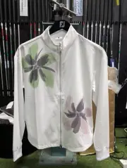 Footjoy Lightweight Woven Women's Jacket Flower Pattern Various Sizes #GE0378
