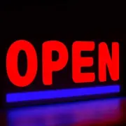 LED Open Signs for Business, 24"x12" Waterproof Bright Open Sign with Remote,...