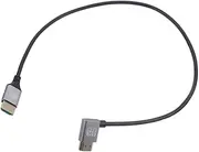 Parliky K High Definition Video Cord Monitor Cable for Tv Computer Set-top Box Right Angle Connector Male to Male