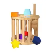 Multifunctional Shape Sorting Box Early Childhood Educational Toy for Kids