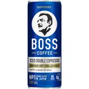 Suntory Boss Iced Coffee Double Espresso 237mL