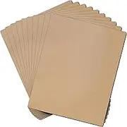 Adhesive Magnetic Sheet 8 x 10 Inch 10 Pack Flexible Refrigerator Magnet Sheet Sticky Magnetic Paper for Photos Images Educational DIY Craft Paper (MSA81010)