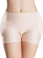 [Defitshape] Women's Padded Seamless Shapewear Panties Hip Enhancer Underwear Shaper Shorts