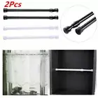 2Pcs Adjustable Spring Tension Rod Curtain Loaded Shower Pole Rod Extension Tool
