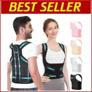 Anatomically Designed Adjustable Posture Corrector - Upper & Lower Back Support