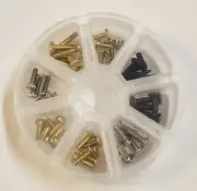 48 PIECE ASSORTMENT OF THUMBHEAD SHADE SCREWS NEW 70154J