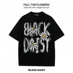 (現貨）JAMESSU周邊BLACK DAISY FALL THE FLOWERS T-SHIRT