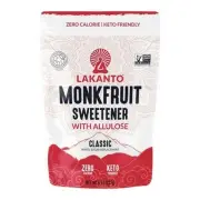 Classic Monkfruit Sweetener With Allulose 8 Oz (Case Of