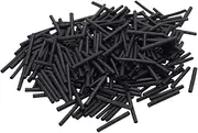 Mellisso Wire Wrap Sleeve 2mm Dia 30mm Long Heat Shrink Tubing 280pcs Black