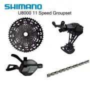 Shimano CUES U8000 11 speed 4pcs Groupset Cassette Shifter Rear Derailleur Chain
