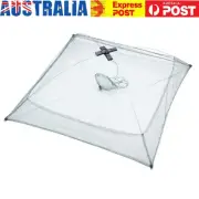 Portable Folding Square Fishing Net Durable Lightweight Simple Operation Fish