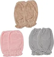 [DOITOOL] 3 Pairs Arm Warmers Women Oversleeves Long Arm Protector Sleeves Winter Driving Sleeves
