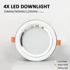LED Downlights 70mm/90mm/120mm Au Plug 12W-18W Dimmable/Tri Colour Ceiling Lamp