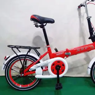 腳踏車 輔助轮 兒童腳踏車 16吋 14吋 12吋 折疊迷你兒童學生自行車成人單速山地折疊車寸寸寸公路單車141620