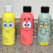 Path Water: SpongeBob SquarePants, Patrick & Squidward Water Bottles