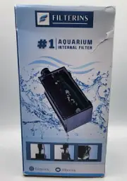 FILTERINS Aquarium Internal Filter 4 Layer Filtration 10 - 264 Gallons 1000L NEW
