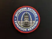 Missouri Jefferson National Expansion Memorial St. Louis Arch Patch Circle 3"