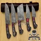 Kitchen Knives Set Japanese Damascus Style Stainless Steel Chef Sharp Cleaver AU