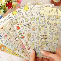 在飛比找Yahoo!奇摩拍賣優惠-✨新月✨ 日本SAN-X角落生物  文具手帳日記裝飾燙金卡通
