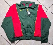 Nike Full Zip Throwback Tracksuit Windbreaker Lined Jacket Mens Large AV6650-323