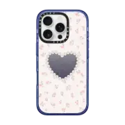 iPhone 16 Pro Impact Case MagSafe Compatible Pearly Heart