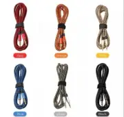 3.5mm Male to Male Braided Aux Cable Cord Car Audio Headphone Jack 4.9FT 1.5M