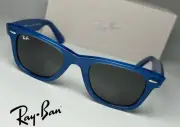 New Ray-Ban Sunglasses RB2140 WayFarer Photo Striped Blue Change Collection