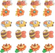 Gadpiparty 30Pcs Cute Decorative Push Pins Cartoon Thumb Tacks Styles for Cork Board Office Home for Crafting Photo Display Announcements Adorable Design